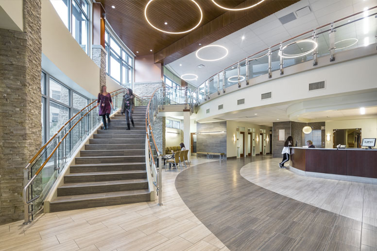 Southwest Memorial Hospital Patient Wing and Lobby  Nunn Construction