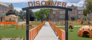 Colorado School for the Deaf and the Blind ADA Playground - Discover Entrance