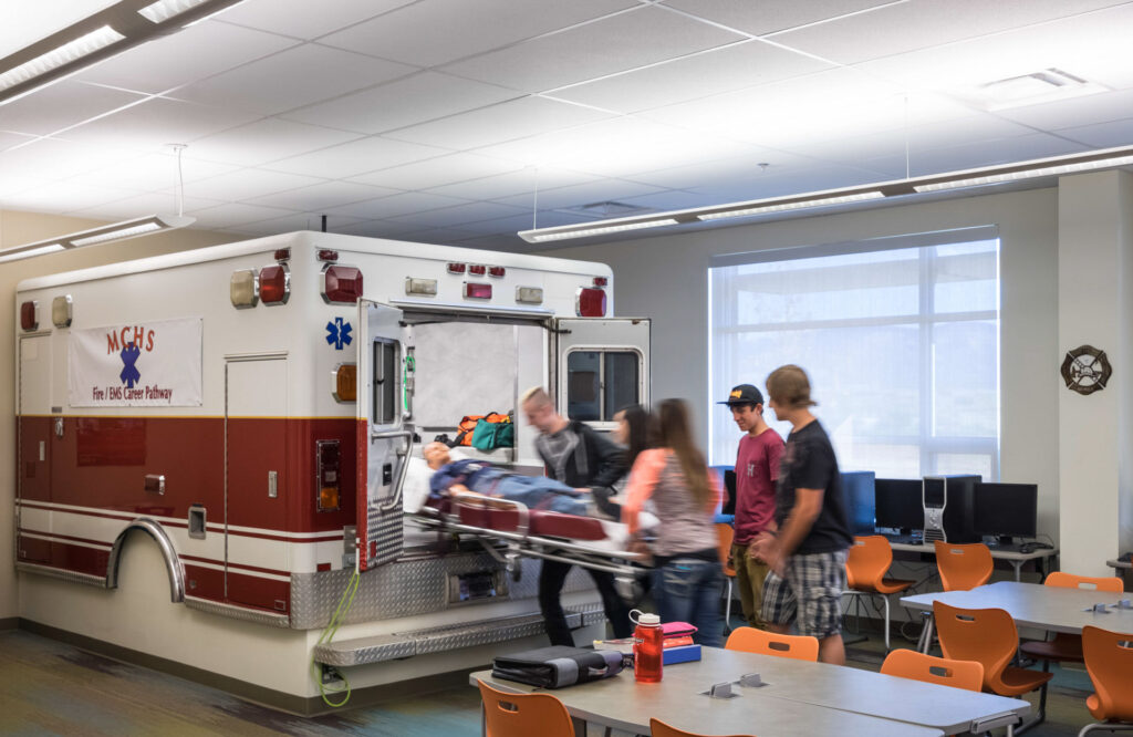 Healthcare & Emergency Services CTE Learning Spaces