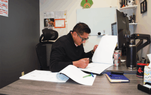 Gilbert Working Hard on Estimates
